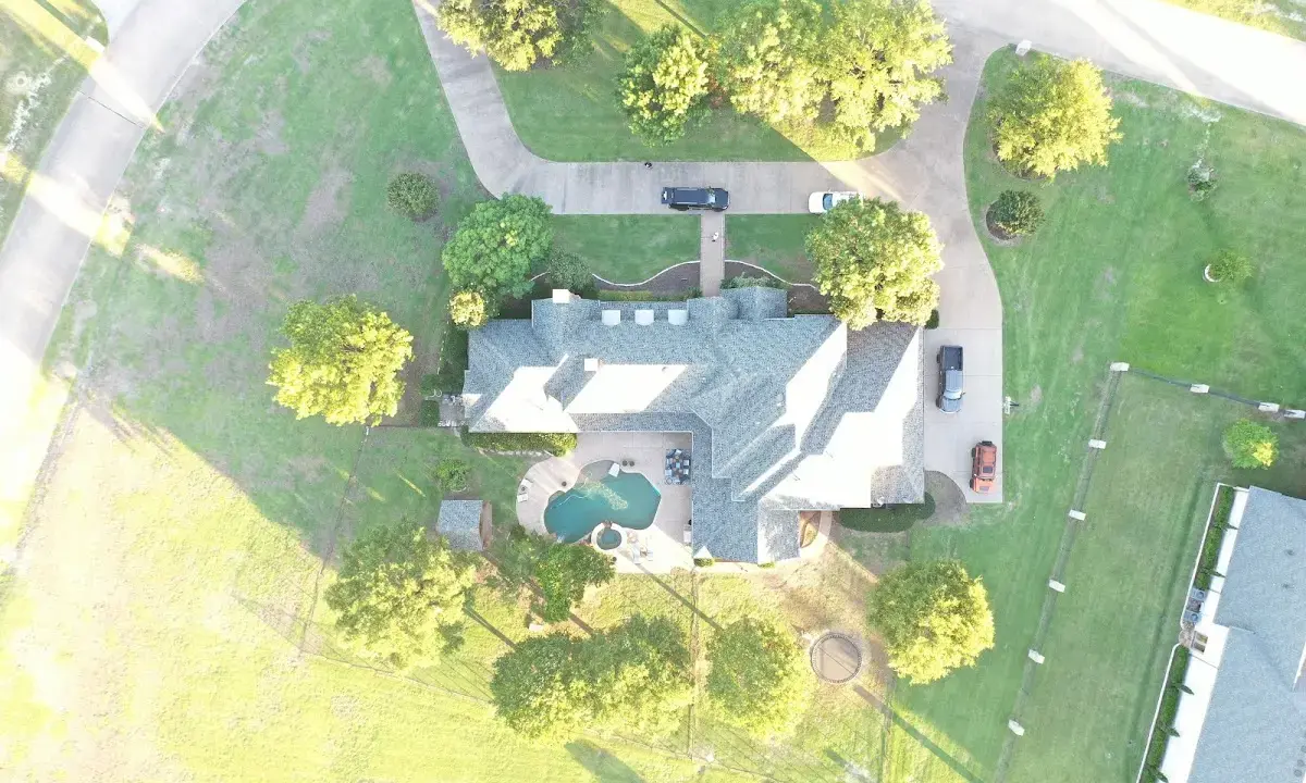 New shingle roof installation on a home in Raisinville